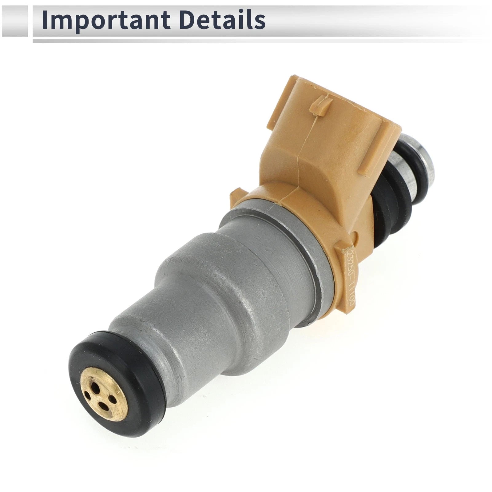 Fuel Injector No. 23209-11100 for Toyota Paseo 1.5L (1992–1995) 1 Pc