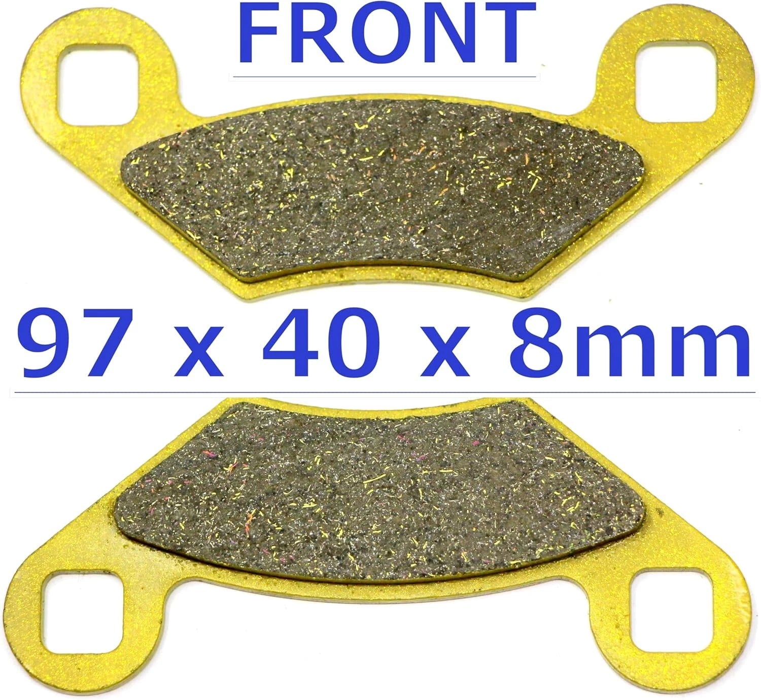 MC Brake Pads for Polaris Sportsman 500 Touring HO (2011–2013) Front Rear