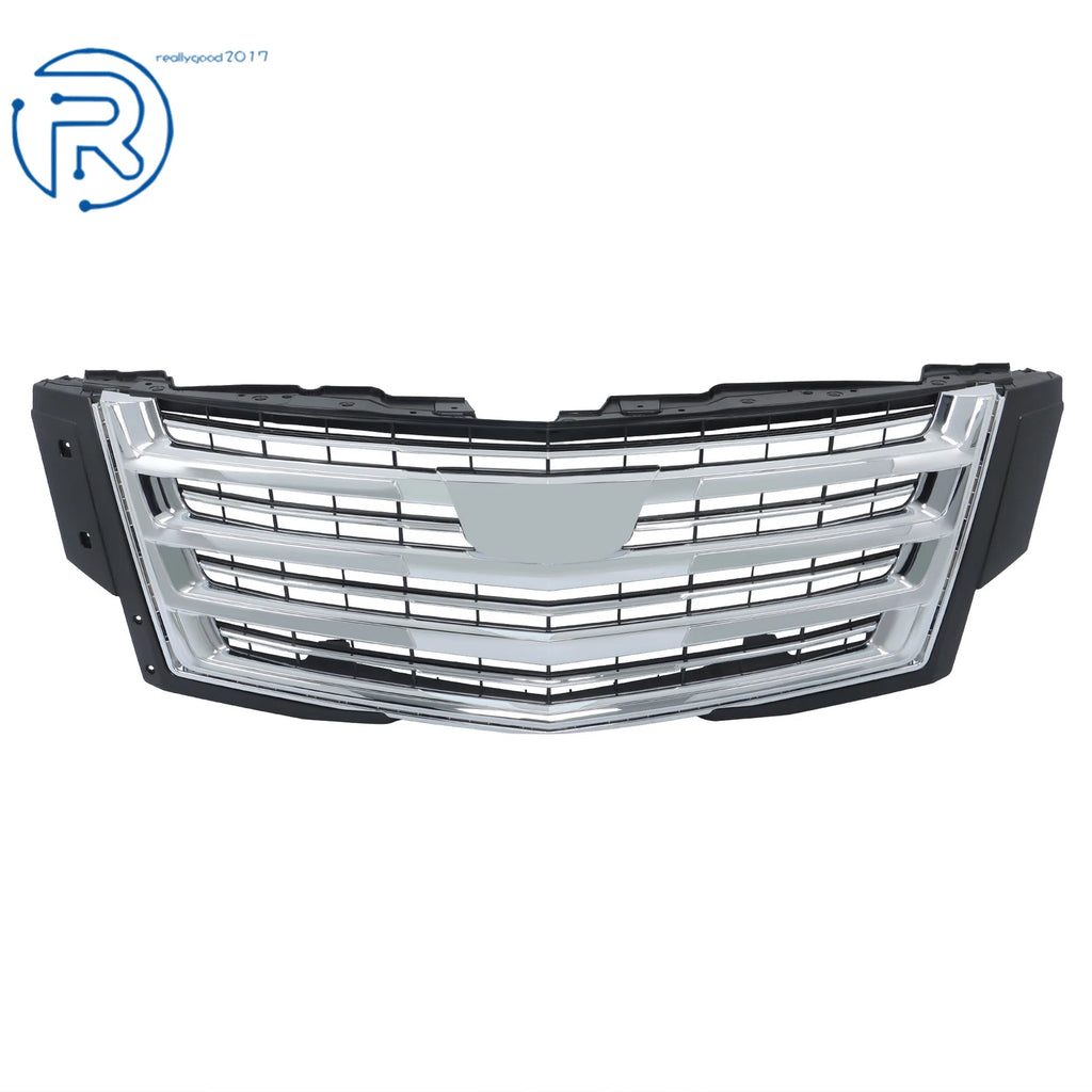 Front Upper Grille for Cadillac Escalade (2015-2020) Chrome