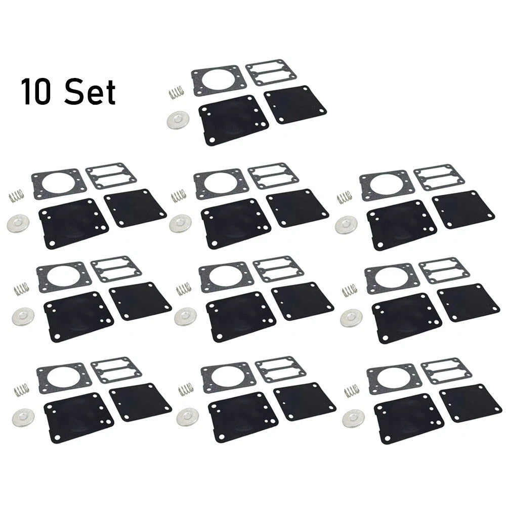 Set of 10 Fuel Pump Kits for Briggs & Stratton (693502, 42E000, 422000, 460000, 463000)