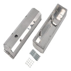 Fabricated Tall Valve Covers 1/4" Billet Rail for Chevy SBC 350 383 400 (1958–1986)