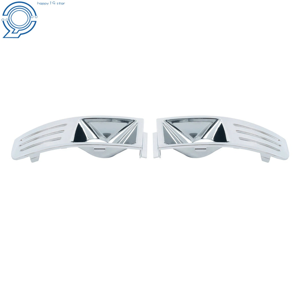 Set of 2 Front Fog Light Trim Covers for Ford Flex (2009–2012) Chrome