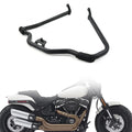 Black Engine Guard Highway Crash Bar for Harley Softail Fat Bob Deluxe (2018-2023)