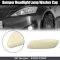 Left Headlight Washer Nozzle Cover for Lexus IS250 (2006–2008) 85382-53040 Beige
