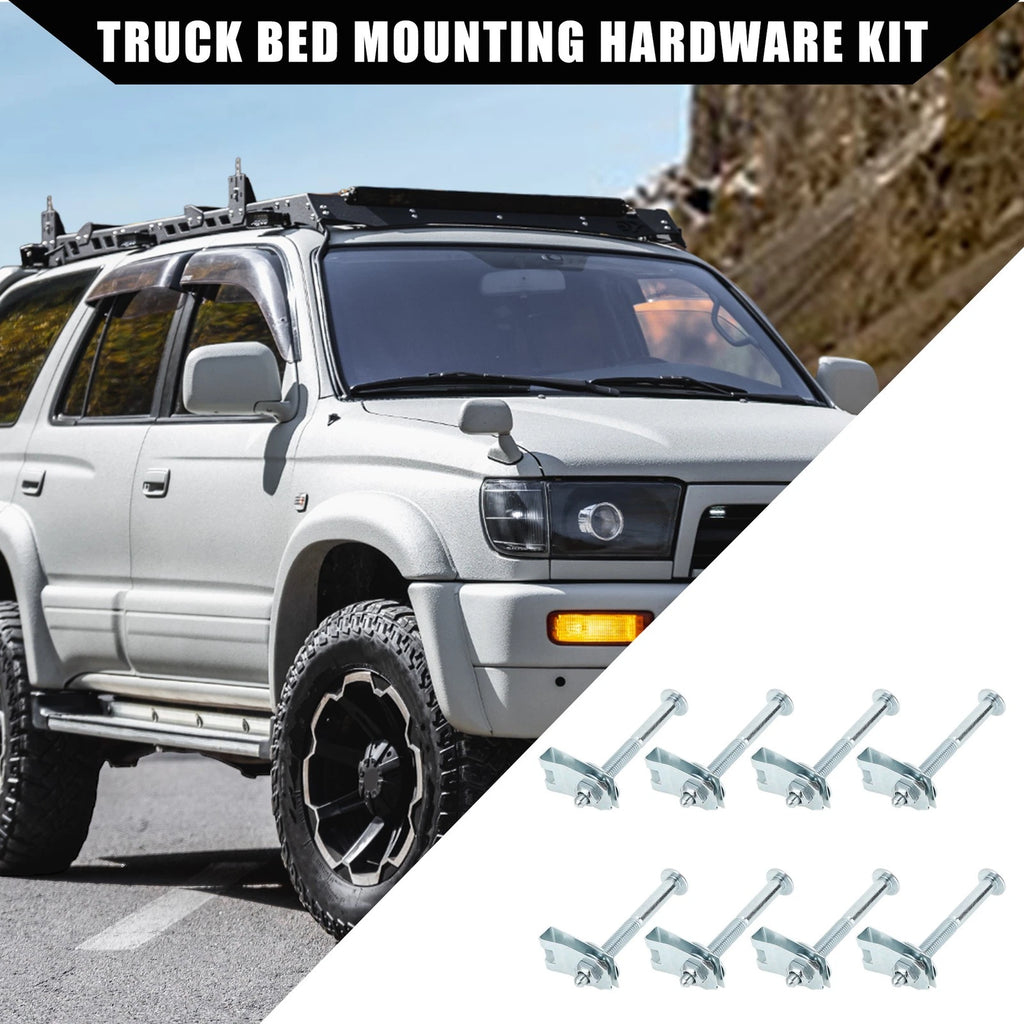 Set of 8 Truck Bed Mounting Hardware Kit for Ford F250 F350 (1999–2016) W708770S436