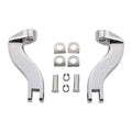 Chrome Passenger Footpeg Mount Bracket for Harley Road Glide King (1993-2025)