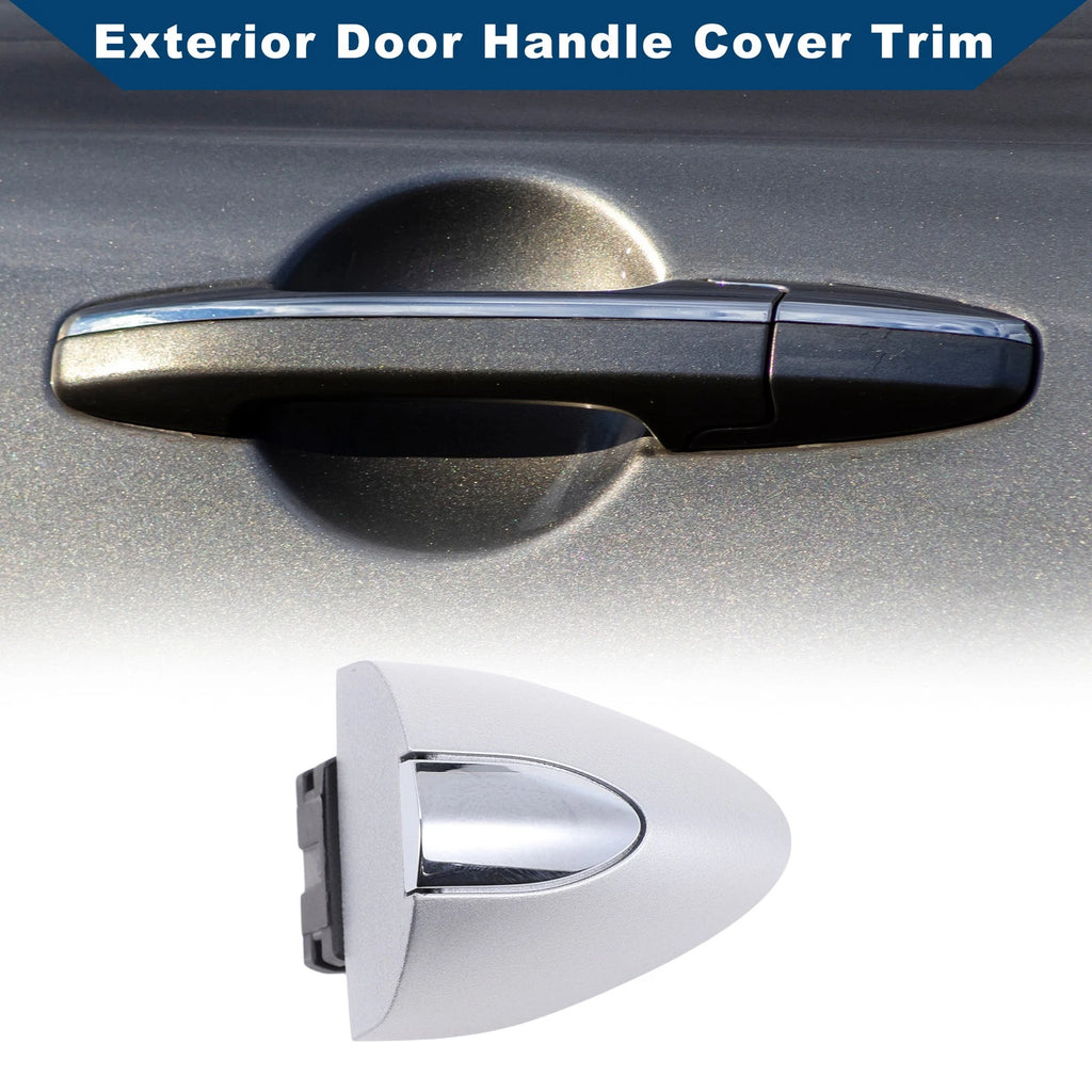 Exterior Door Handle Cover Trim for Buick LaCrosse (2017–2019) Silver Tone