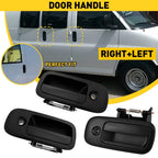 3X Outside Door Handles Set for 1996–2009 Chevy Express GMC Savana Van