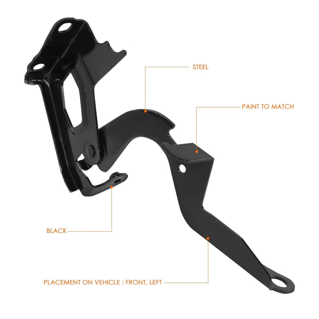 Left Driver Side Steel Engine Hood Hinge for Toyota RAV4 (2013–2018)