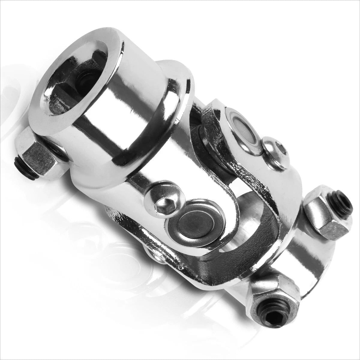3/4" DD to 3/4" DD Stainless Steel Lock-Nut Steering U-Joint Universal