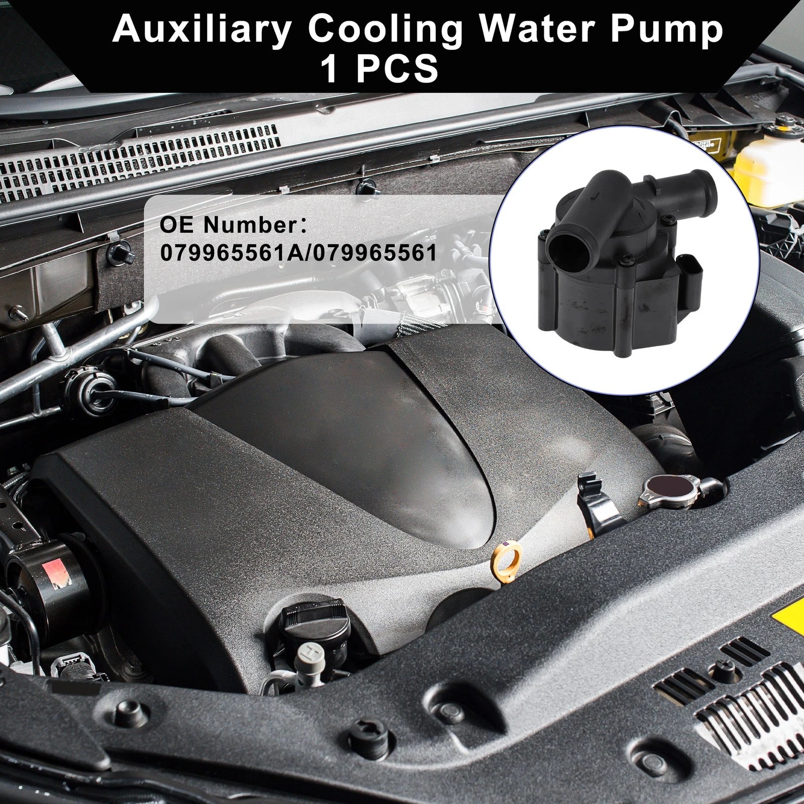 Auxiliary Cooling Water Pump for Audi A6 A7 (2001–2018) No. 079965561A