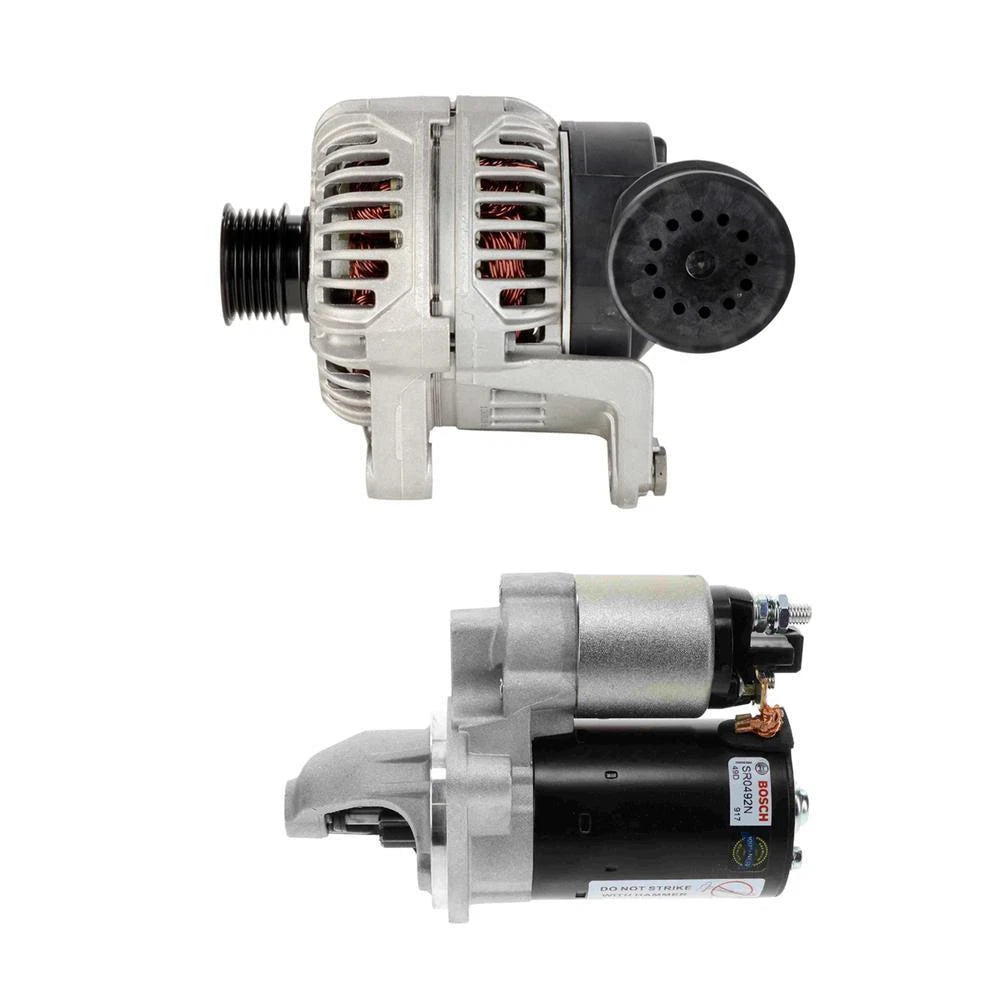 Set of 2 Alternator 120 Amp & Starter Motor for BMW E90 330xi (2007–2013)