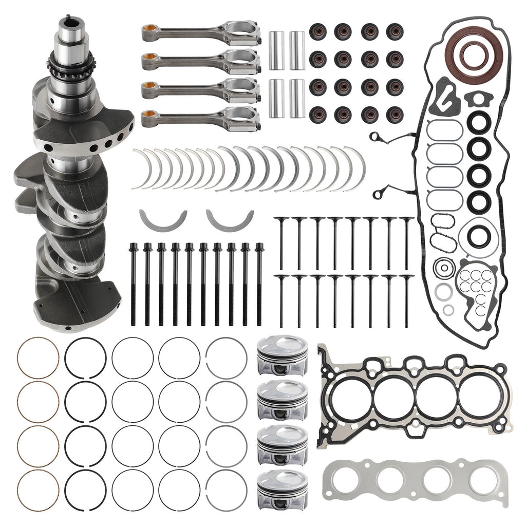Engine Rebuild Kit for Hyundai Kia G4NC 2.0L (Engine Rebuild Kit, Crankshaft, Con Rods, Valve Set)