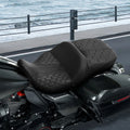 Heated Black Driver & Passenger Seats for Harley Electra Street Glide (2009-2023)