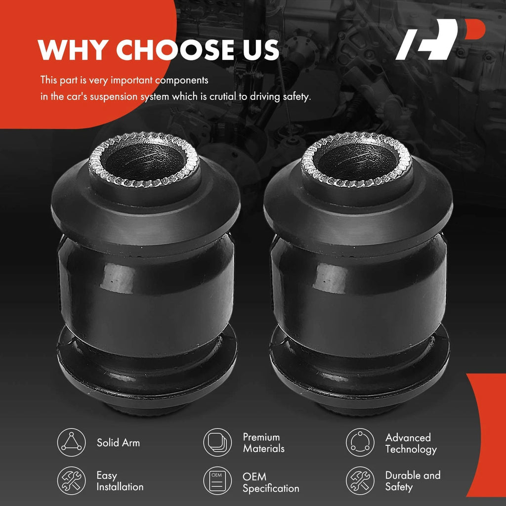 2x Front Lower Control Arm Bushing for Toyota Yaris (2006–2018) Scion xD (2008–2014)