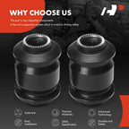 2x Front Lower Control Arm Bushing for Toyota Yaris (2006–2018) Scion xD (2008–2014)