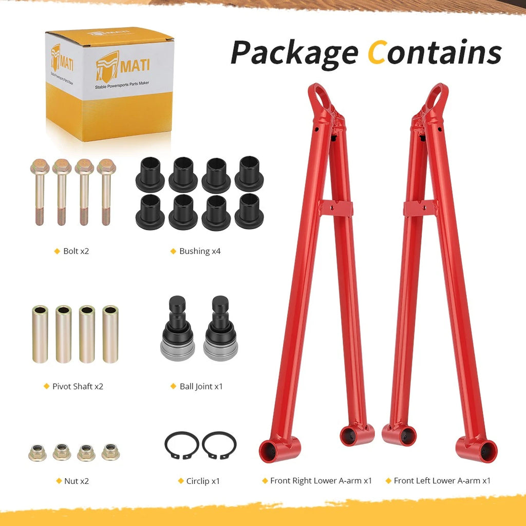 Lower A-Arm Kit for Polaris Sportsman Scrambler 850 1000 XP (2014–2023)