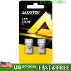 T10 LED License Plate Light Bulbs for Various Models (3000K Amber)