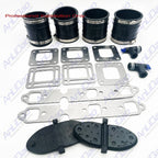 Exhaust Bellows Kit for MerCruiser V6 175-205 (4" Wet Joint) 32-44348001 27-41813