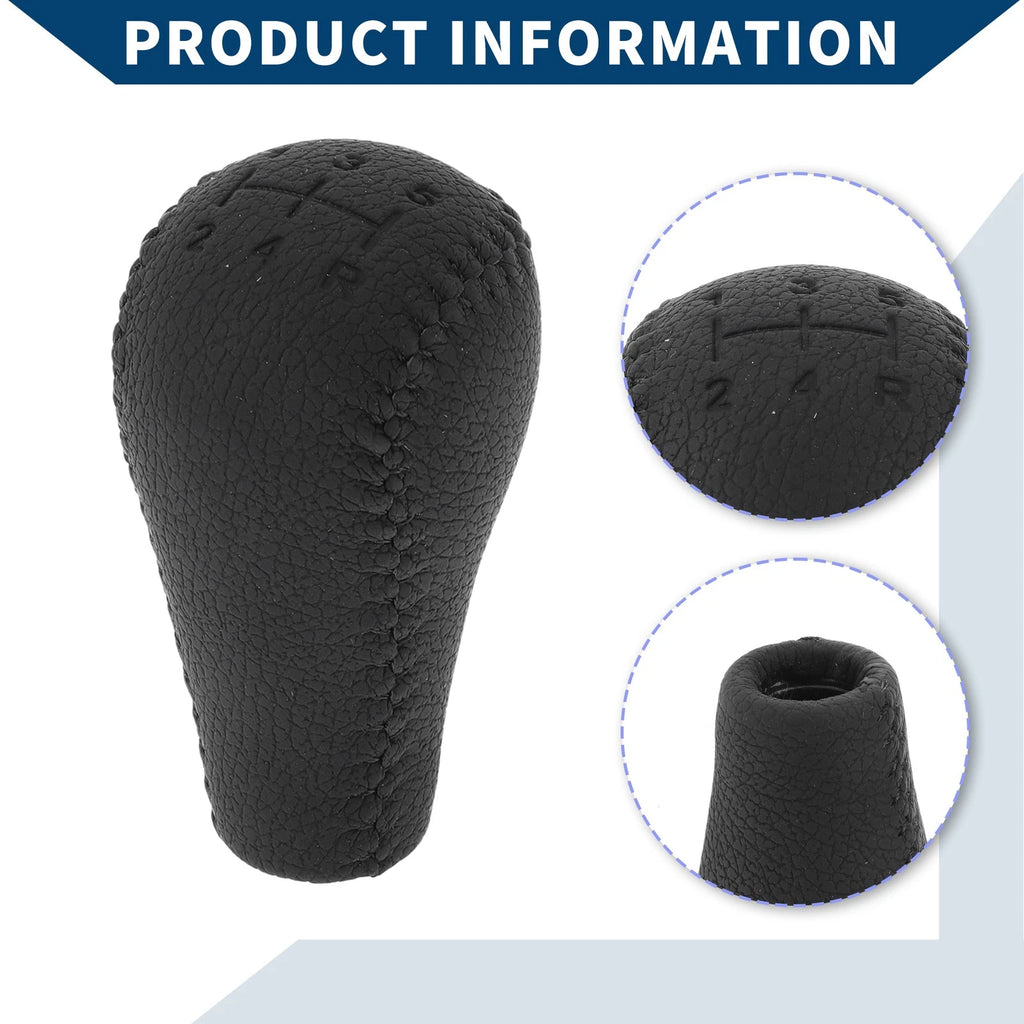 5 Speed Manual Gear Shifter Knob for Nissan Patrol Safari (2004–2007) Faux Leather