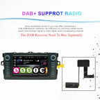 7'' Car Stereo GPS Head Unit for Toyota Auris Corolla (2006-2012)
