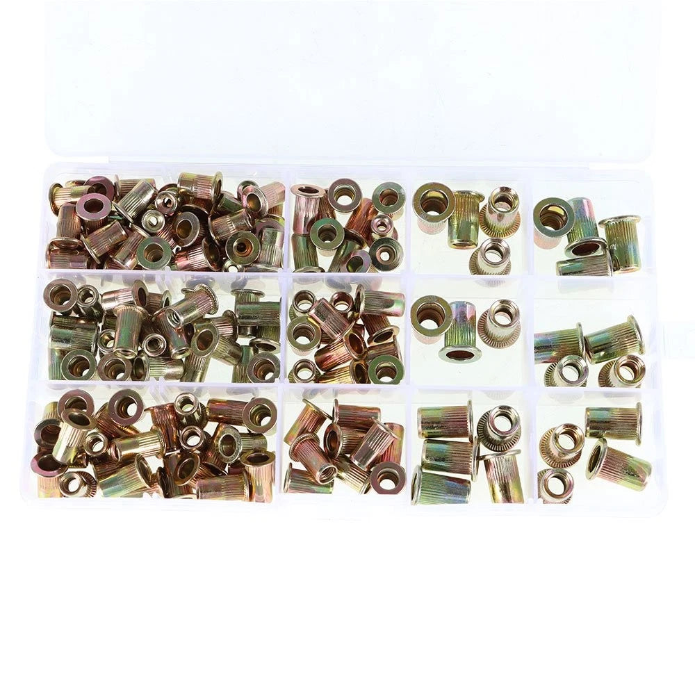 Set of 150 SAE Rivet Nut Inserts for Various Applications