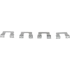 Brake Pad Set for Dodge Charger (2006–2018) Front and Rear RWD
