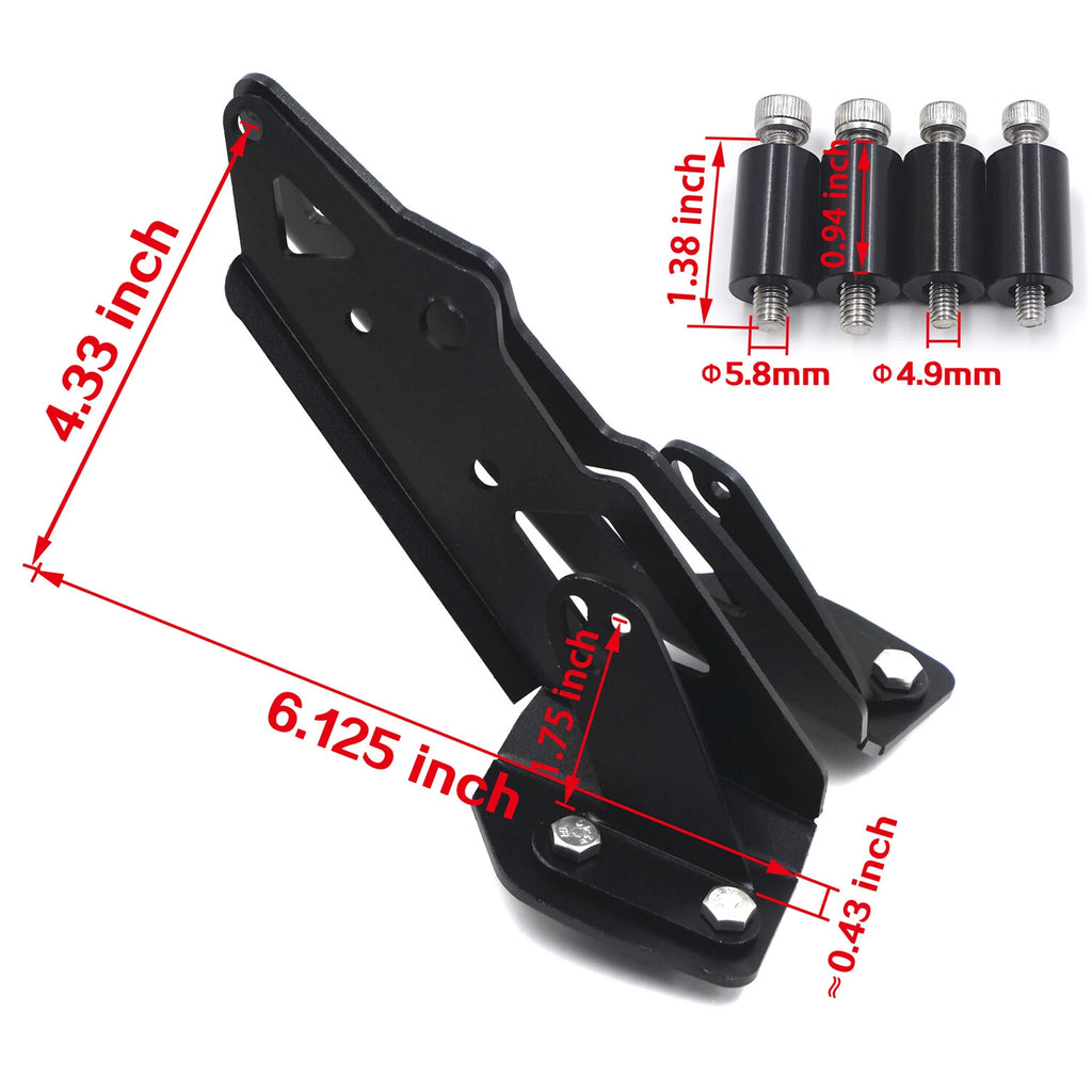 Spot Light Bracket Set for BMW R1200GS LC (2013–2018) ADV (2014–2018)