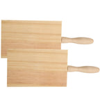 2 Wooden Gnocchi Boards for Home Cooking (No Year Range)