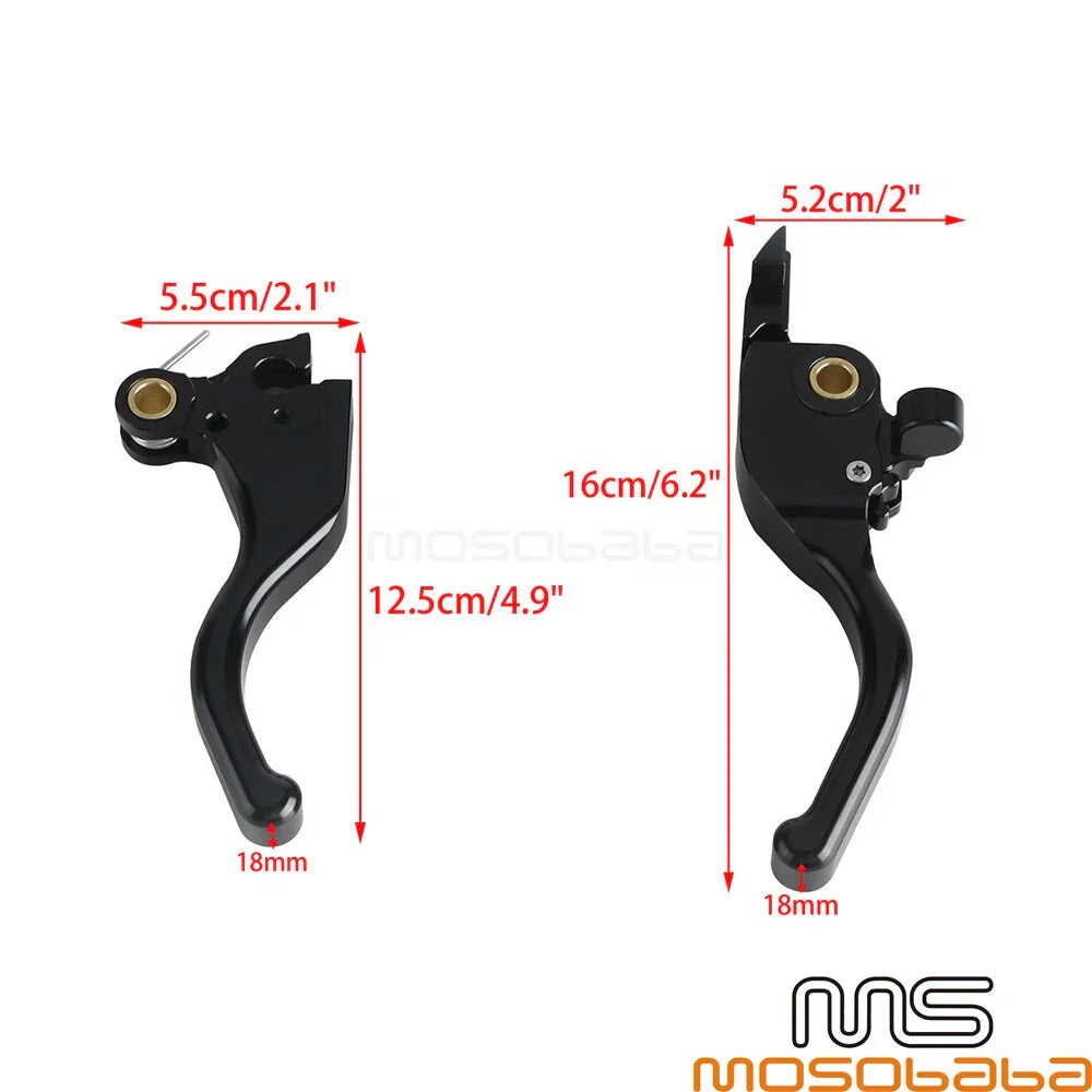 Handlebar Hand Brake Clutch Levers for Harley Touring Road Glide (2008-2023)