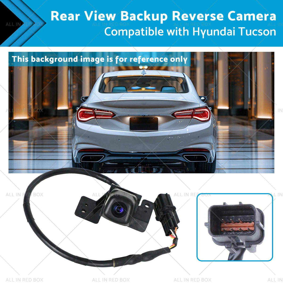 Rear View Backup Reverse Camera for Hyundai Tucson (2016–2018) 95760-D3000