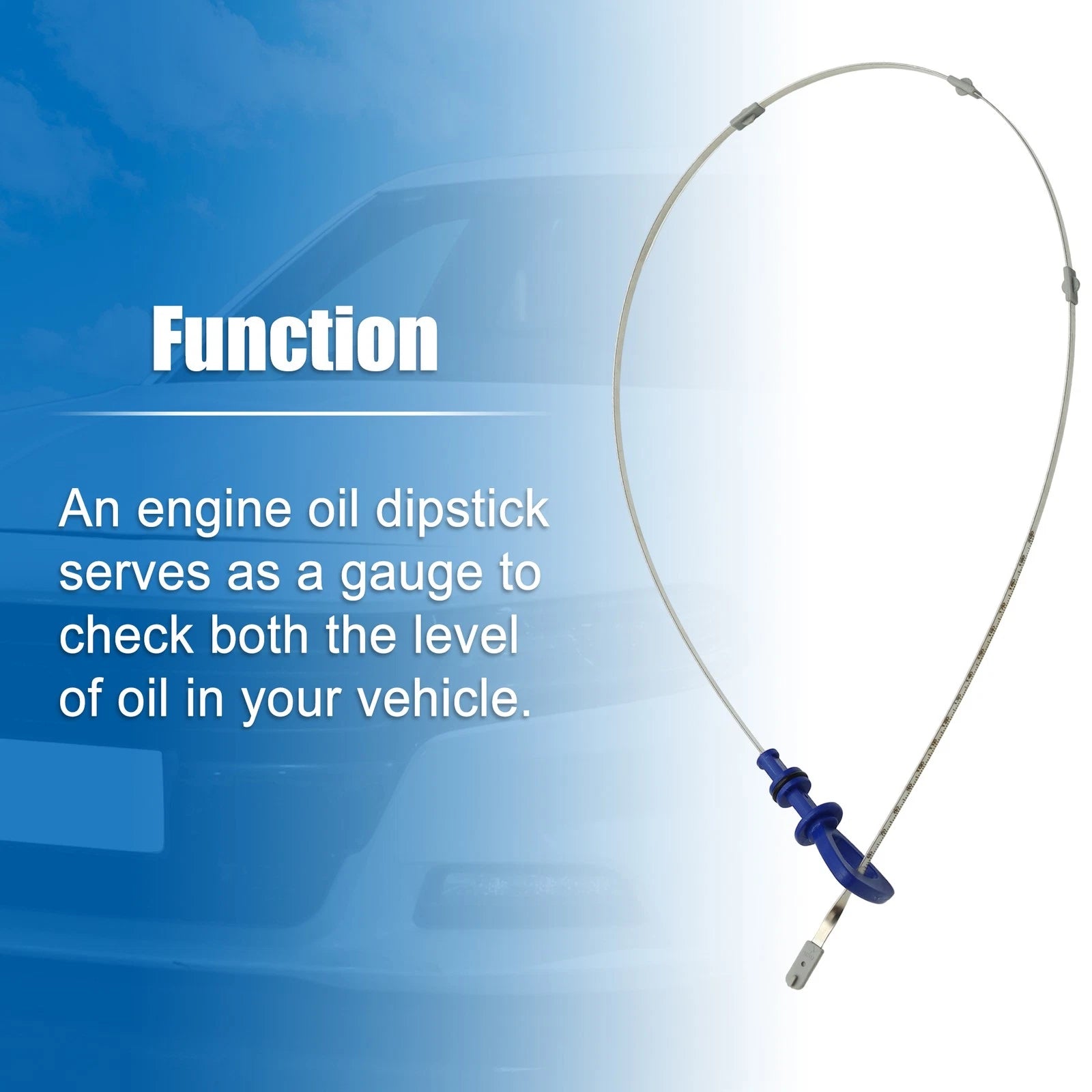 Engine Oil Level Indicator Dipstick for Mercedes-Benz CLS55 (2006–2006) No.120589072100