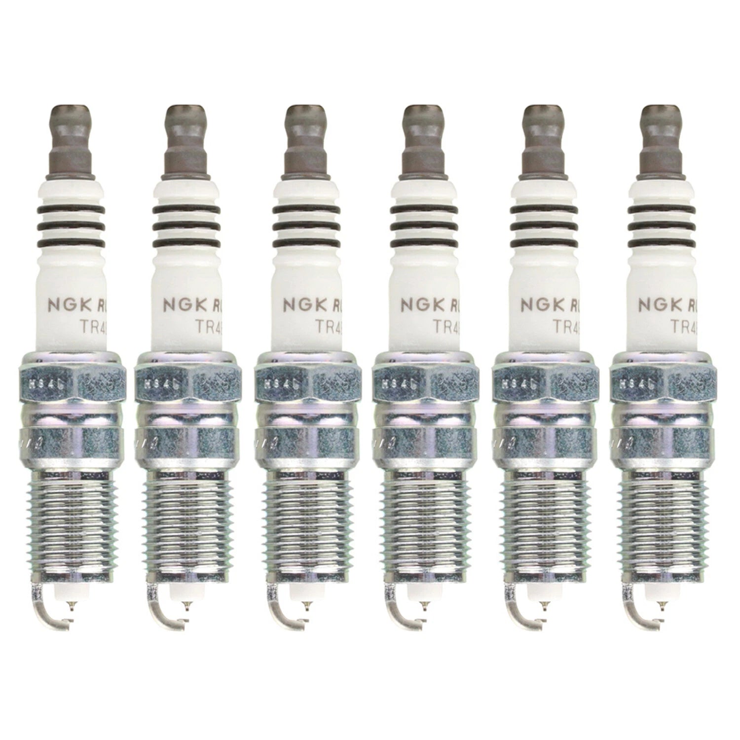 Set of 6 NGK Ruthenium HX Spark Plugs TR4BHX for Allure Camaro Firebird V6