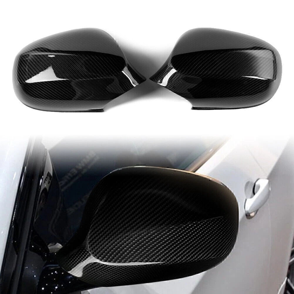 Side Mirror Cover Caps for BMW E92 E93 LCI (2010–2013) Carbon Fiber