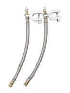 Valve Stem Extension 2 x Dual Wheel Stainless Steel