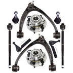 Front Control Arm Wheel Bearing Tie Rod Kit for Chevy Silverado 1500 (2007–2013)