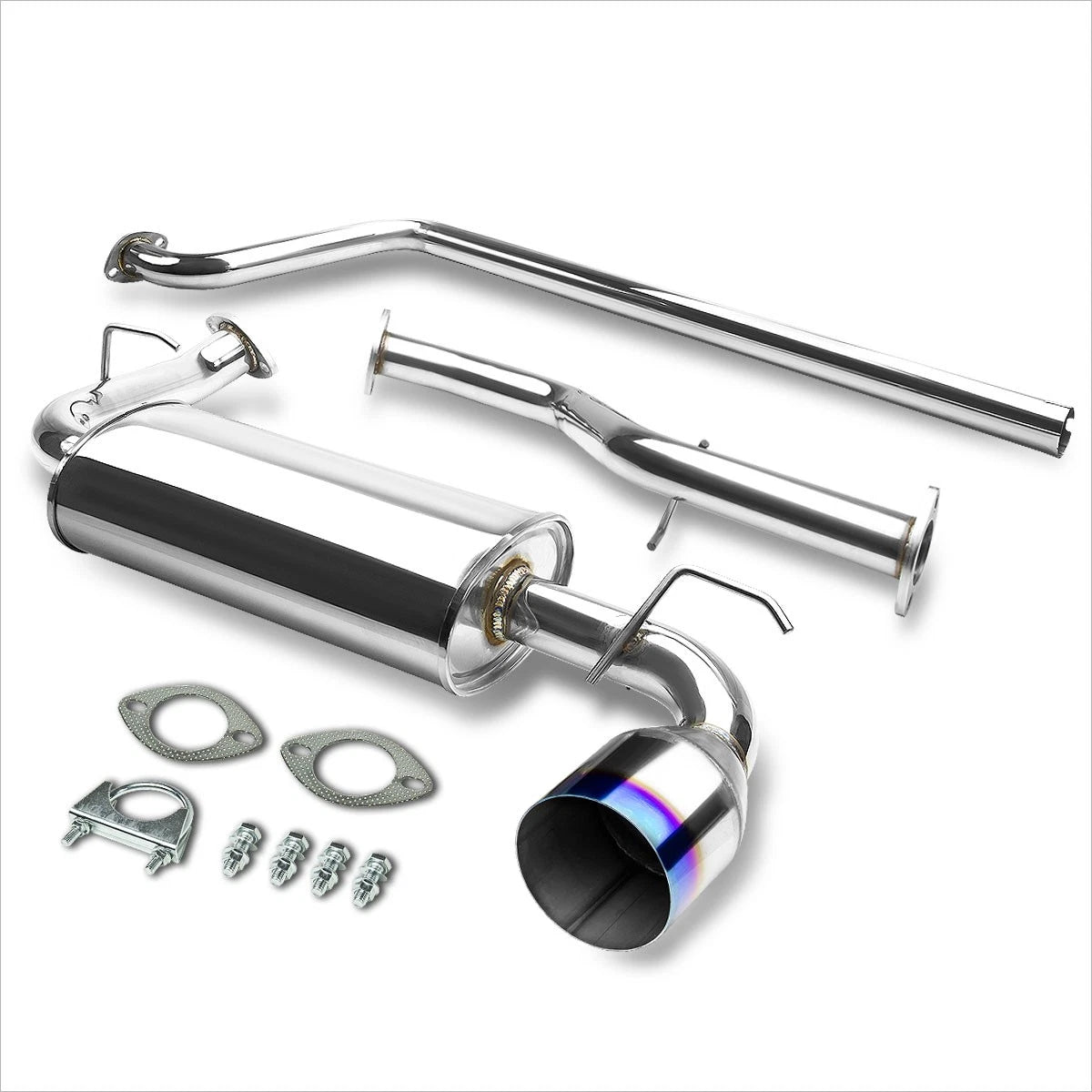 Catback Exhaust System for Dodge Neon SOHC 2.0L (2000–2005) - 4.75" Burnt Tip