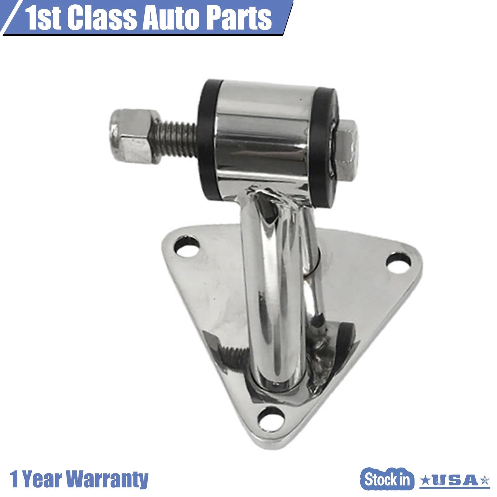 Polished Stainless Engine Motor Mounts for Small & Big Block Chevy