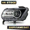 HID Xenon Projector Headlight for Ford Mustang (2013–2014) Right Side
