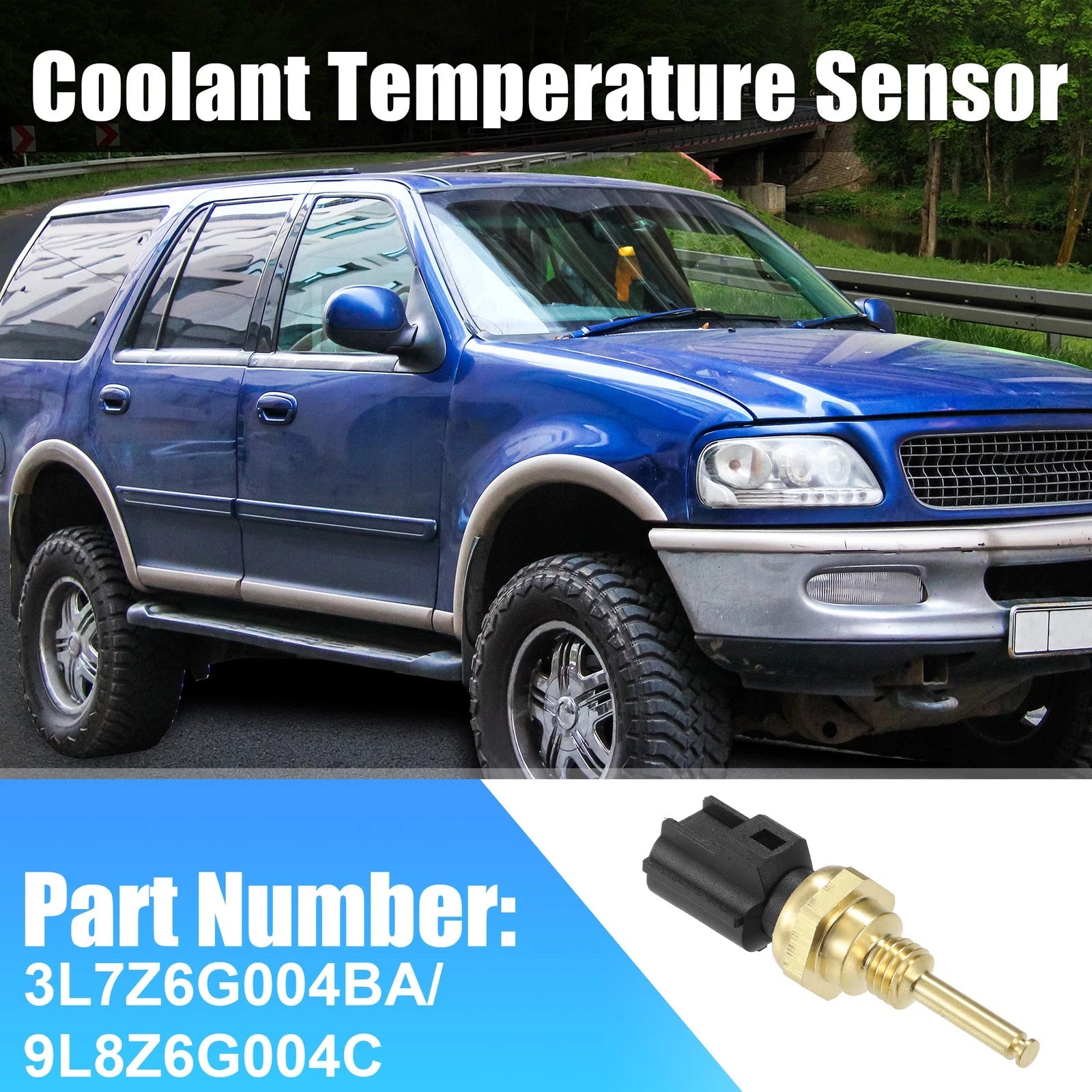 Coolant Temperature Sensor No. 3L7Z6G004BA for Ford Edge (2007–2010)