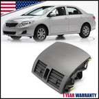 Center Dash A/C Outlet Air Vent Panel for Toyota Corolla (2009–2013)