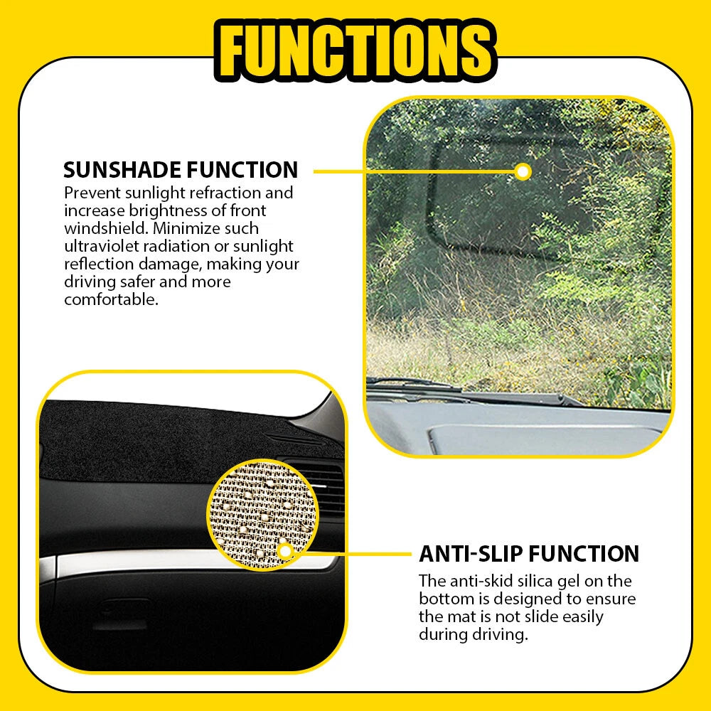 Dash Mat Cover for Subaru Legacy Outback (2003â2009)
