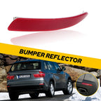 Red Rear Bumper Reflector Light Cover for BMW X5 E70 (2010–2013)