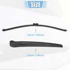 Rear Wiper Blade Arm Set for BMW X5 X5M E70 (2007-2013)