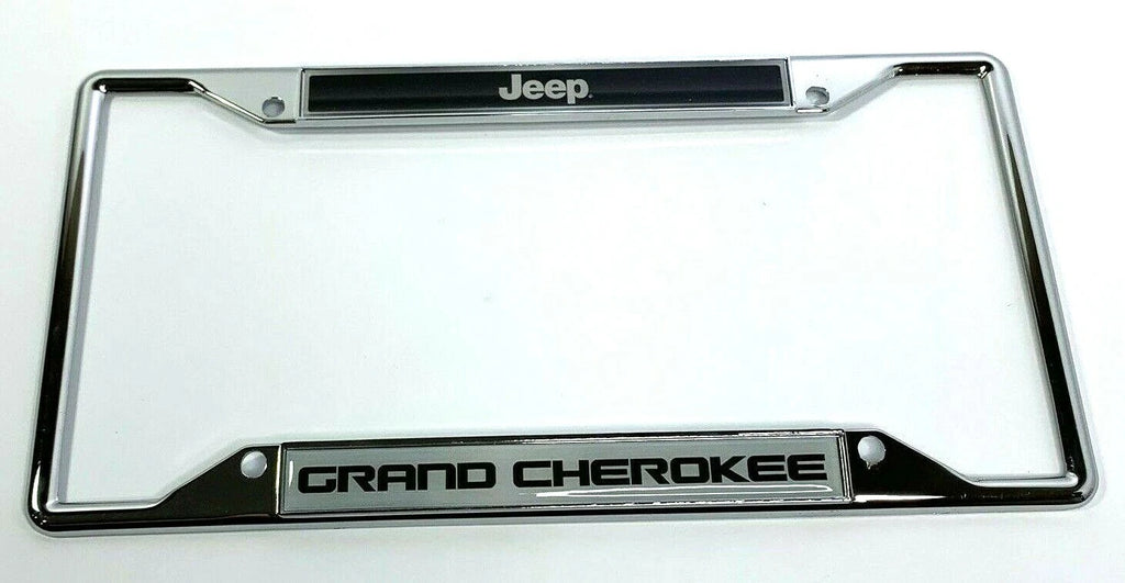 Chrome License Plate Frame for Jeep Grand Cherokee (2018–2019)