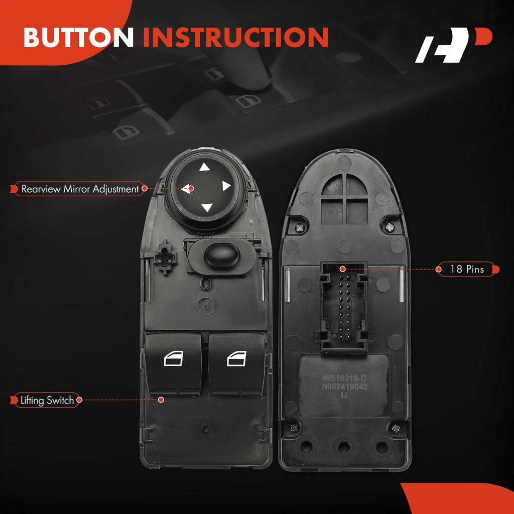 Power Window Switch for BMW 328i 335i M3 (2007-2013)