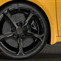 Set of 4 Black Caliper Covers w/'MGP' for 2025 Mazda CX-30