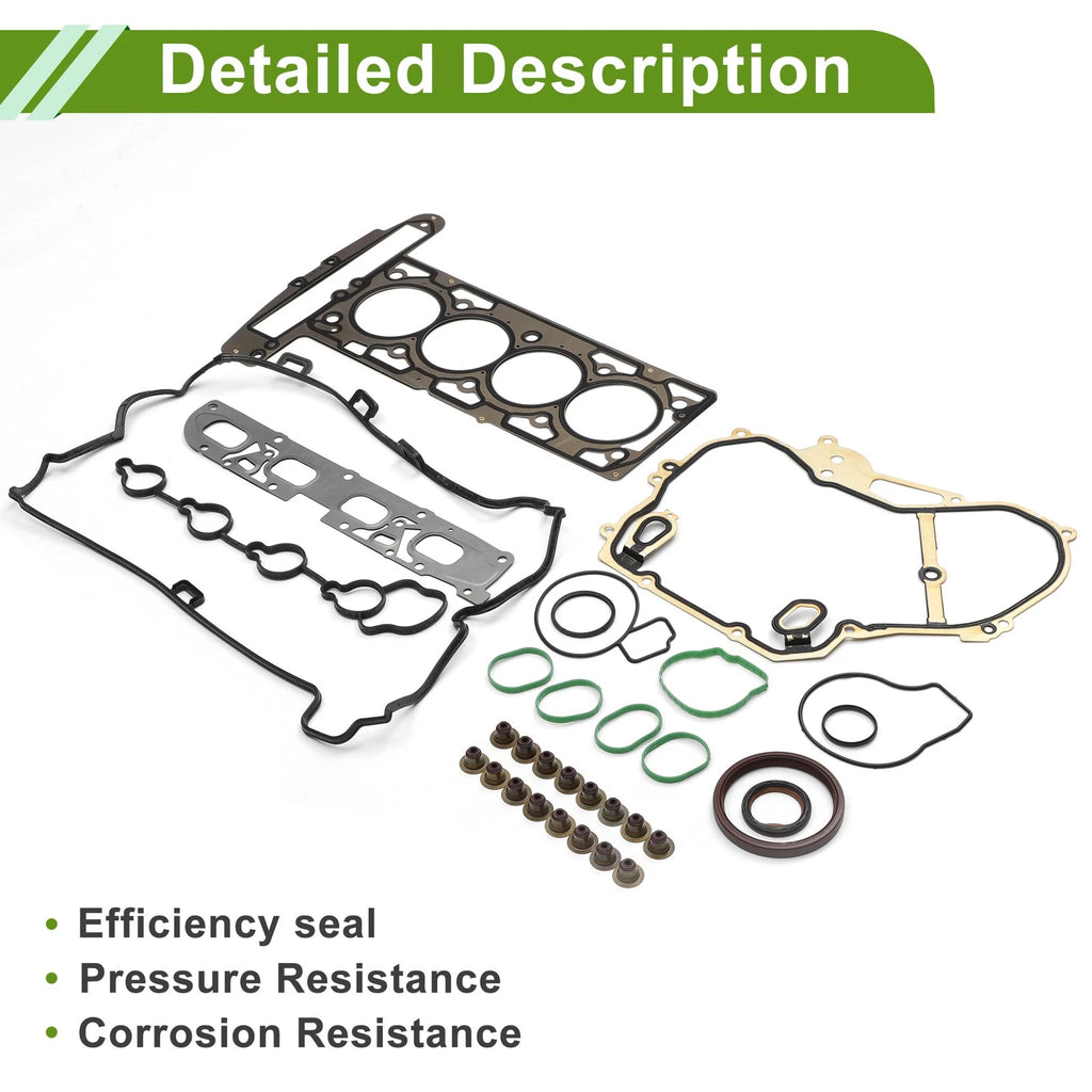Cylinder Head Gasket Kit HS32410/HB32201 for Buick Allure 2.4L (2005–2009)