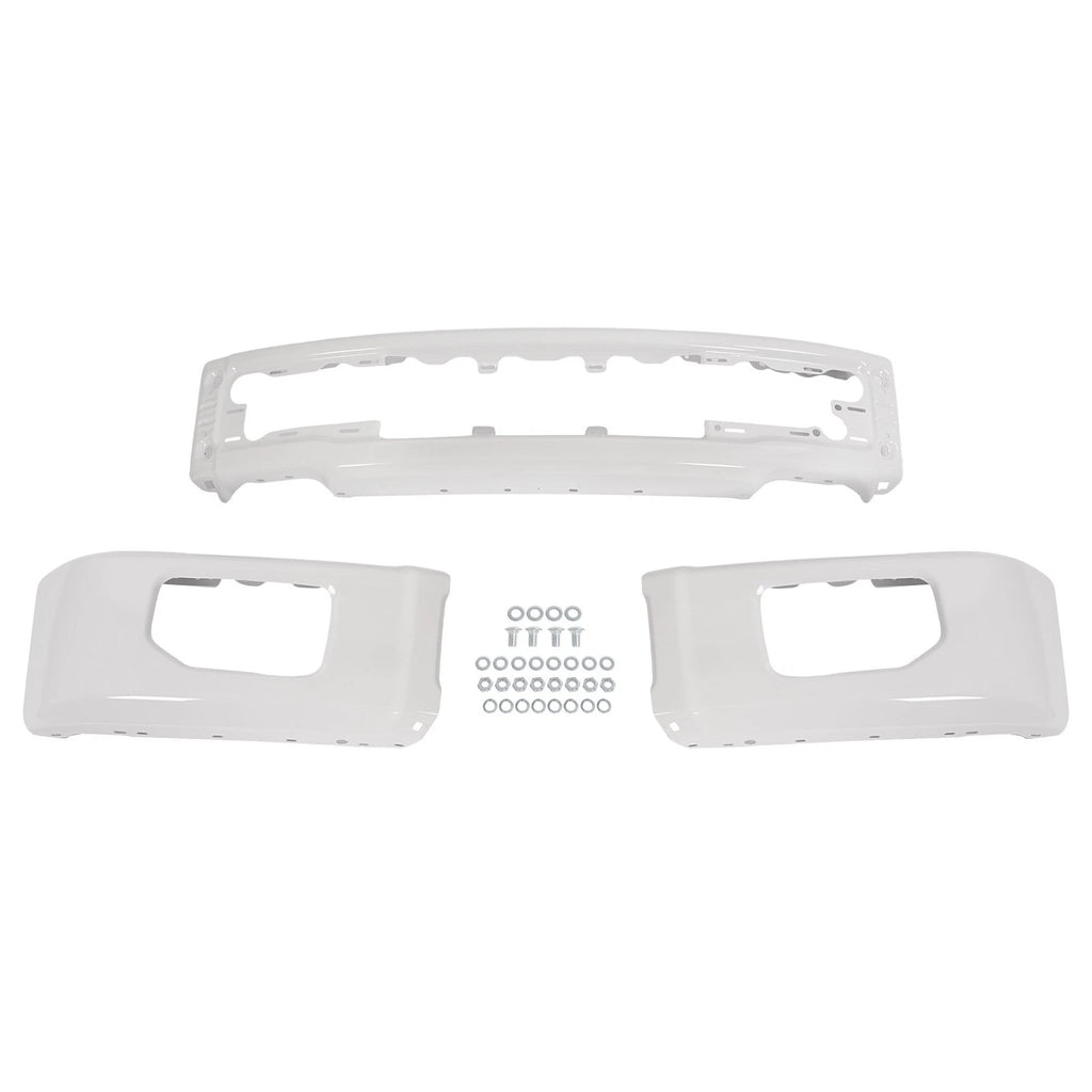Steel Front Bumper Face Bar for Ford F150 (2015–2017) with Fog Light Hole