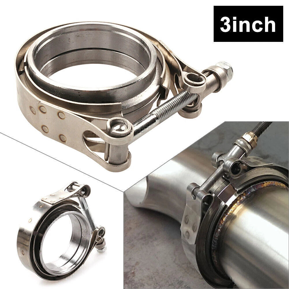 3" V-Band Clamp Kit for Universal Applications (CNC Stainless Steel)